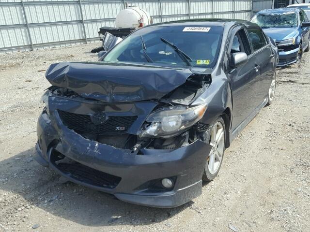 2T1BE40E19C028258 - 2009 TOYOTA COROLLA XR 灰色 照片 2