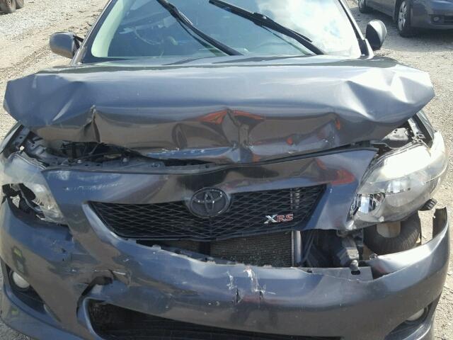 2T1BE40E19C028258 - 2009 TOYOTA COROLLA XR 灰色 照片 7