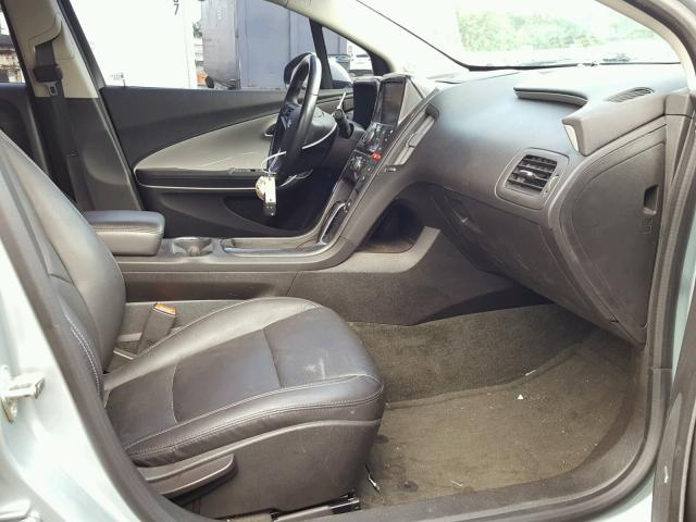 1G1RD6E45DU133001 - 2013 CHEVROLET VOLT SILVER photo 5