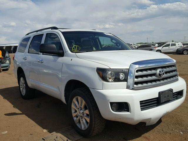 5TDDW5G17CS063108 - 2012 TOYOTA SEQUOIA PL WHITE photo 1