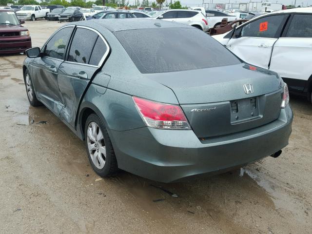 1HGCP26869A022630 - 2009 HONDA ACCORD EXL GRAY photo 3