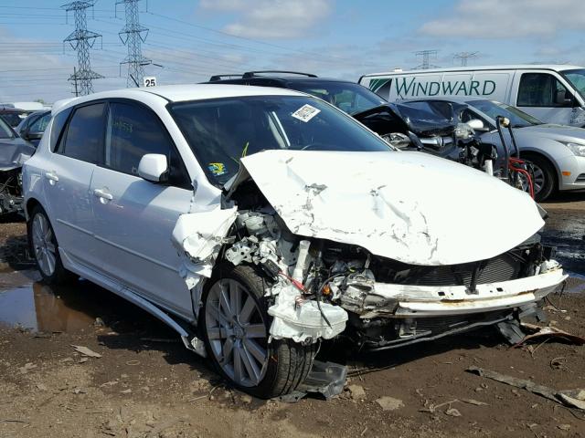 JM1BK34L881137542 - 2008 MAZDA SPEED 3 白色 照片 1