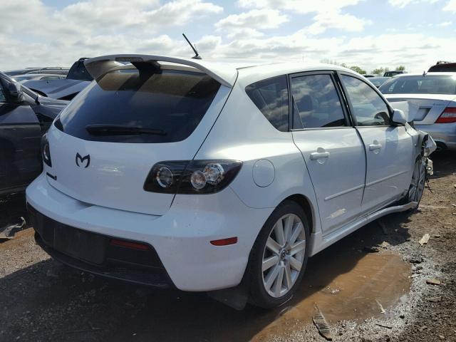 JM1BK34L881137542 - 2008 MAZDA SPEED 3 白色 照片 4