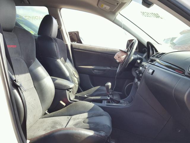 JM1BK34L881137542 - 2008 MAZDA SPEED 3 白色 照片 5