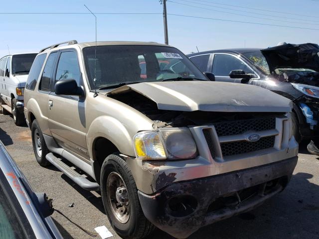 1FMYU60E21UB31748 - 2001 FORD EXPLORER S TAN photo 1