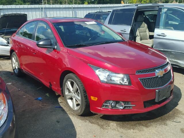 1G1PG5SCXC7133173 - 2012 CHEVROLET CRUZE RED photo 1