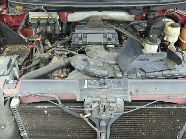 1FTPW12V37FB60960 - 2007 FORD F150 MAROON photo 7