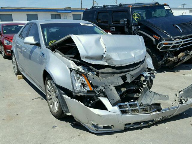 1G6DP5E32D0160712 - 2013 CADILLAC CTS PREMIU SILVER photo 1