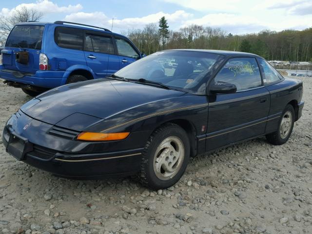 1G8ZG1571PZ281305 - 1993 SATURN SC2 BLACK photo 2