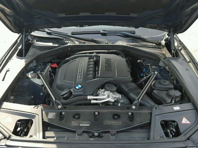 WBAFU7C57BDU53667 - 2011 BMW 535 XI Կապույտ լուսանկար 7