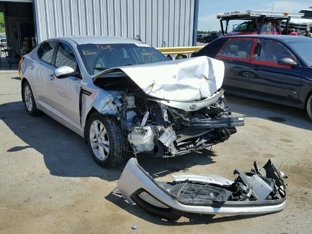 5XXGN4A74DG169090 - 2013 KIA OPTIMA SILVER photo 1