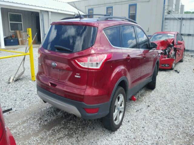 1FMCU9G92DUC95574 - 2013 FORD ESCAPE SE RED photo 4