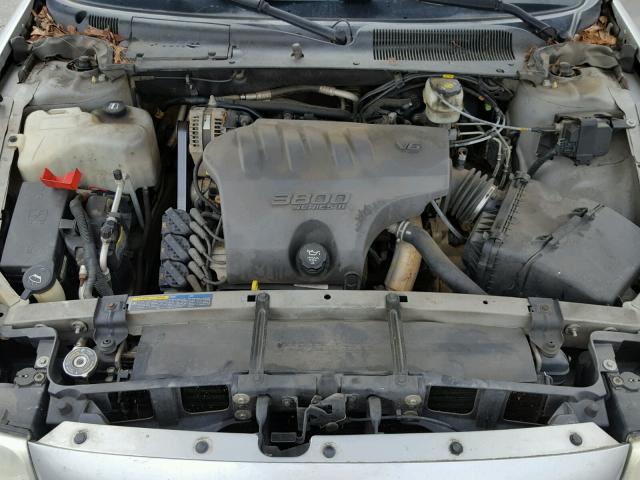 1G4HP52K044168421 - 2004 BUICK LESABRE CU SILVER photo 7