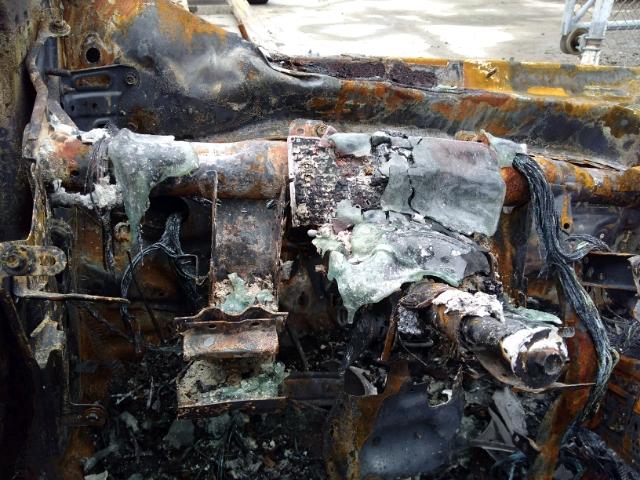 2HGFB2F99CH007696 - 2012 HONDA CIVIC EXL 烧焦的 照片 8