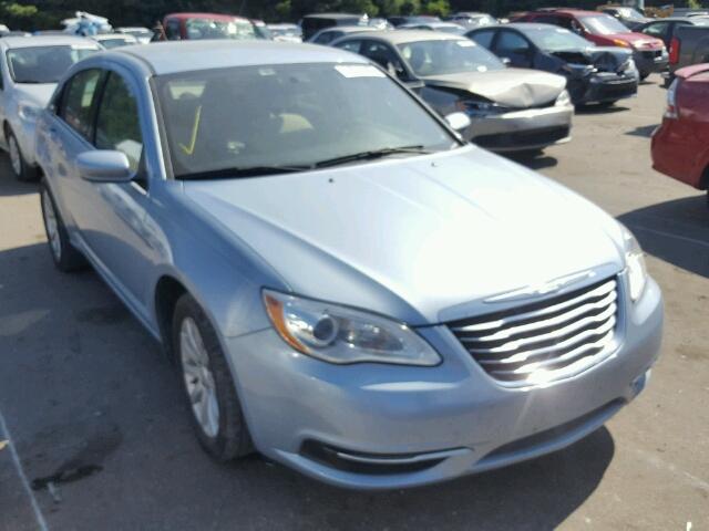 1C3CCBBB1DN679062 - 2013 CHRYSLER 200 TOURIN BLUE photo 1