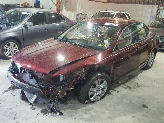 1HGCP2F45BA157200 - 2011 HONDA ACCORD LXP BURGUNDY photo 2