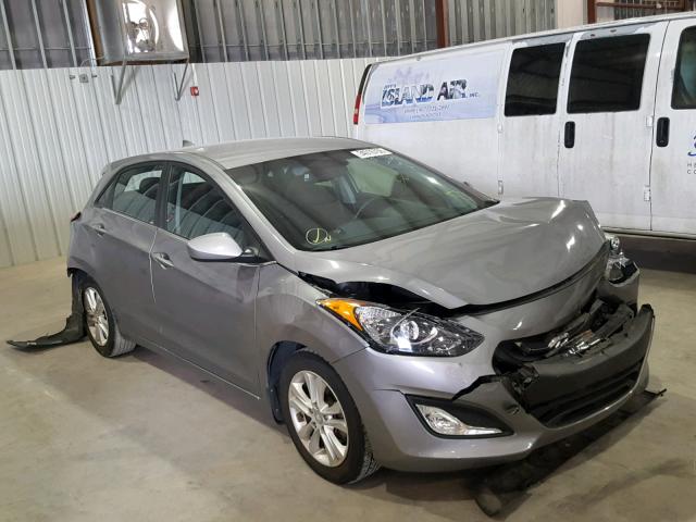 KMHD35LEXDU037550 - 2013 HYUNDAI ELANTRA GT GRAY photo 1