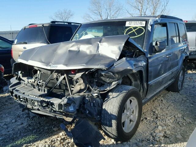 1J8HG48K58C167064 - 2008 JEEP COMMANDER 灰色 照片 2