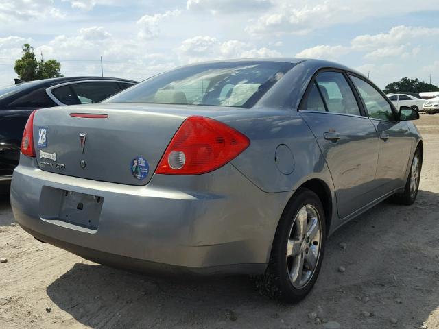 1G2ZF57B384163146 - 2008 PONTIAC G6 VALUE L BLUE photo 4