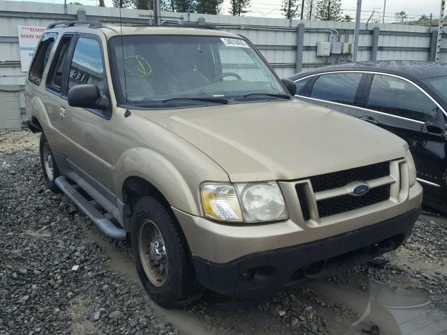 1FMYU60E41UA62920 - 2001 FORD EXPLORER S GOLD photo 1