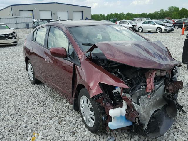 JHMZE2H38BS007691 - 2011 HONDA INSIGHT BURGUNDY photo 1