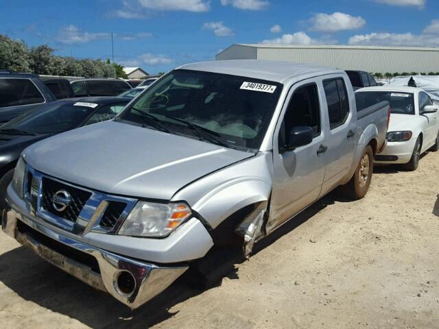 1N6AD0ER8AC421915 - 2010 NISSAN FRONTIER C SILVER photo 9