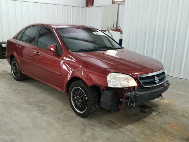 KL5JD56Z58K732707 - 2008 SUZUKI FORENZA BA MAROON photo 1