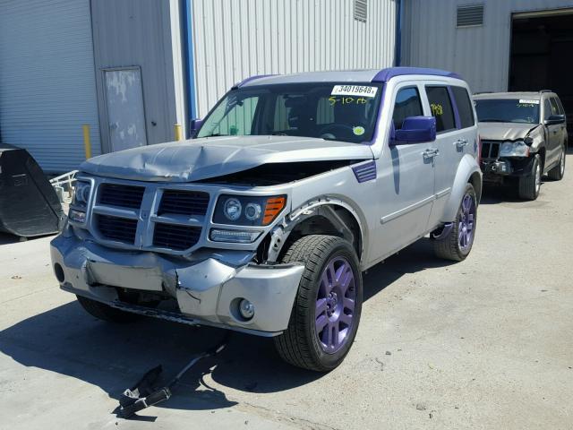 1D4PT4GK1BW597506 - 2011 DODGE NITRO HEAT GRAY photo 2