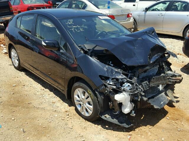 JHMZE2H76DS005945 - 2013 HONDA INSIGHT EX BLACK photo 1