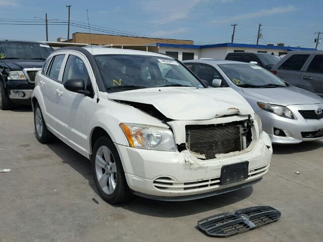 1B3CB4HAXAD612701 - 2010 DODGE CALIBER SX WHITE photo 1