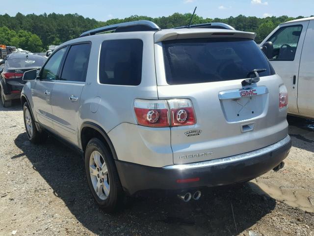 1GKER237X7J165062 - 2007 GMC ACADIA SLT 银色 照片 3