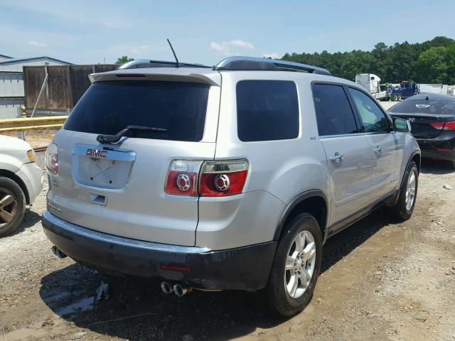 1GKER237X7J165062 - 2007 GMC ACADIA SLT 银色 照片 4