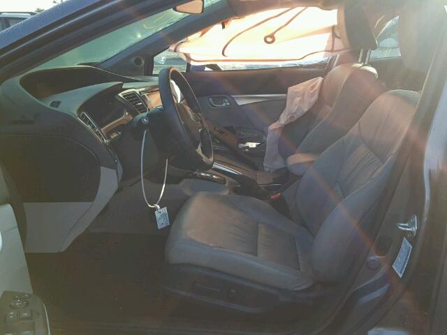 2HGFB2F90FH557213 - 2015 HONDA CIVIC EXL 灰色 照片 5