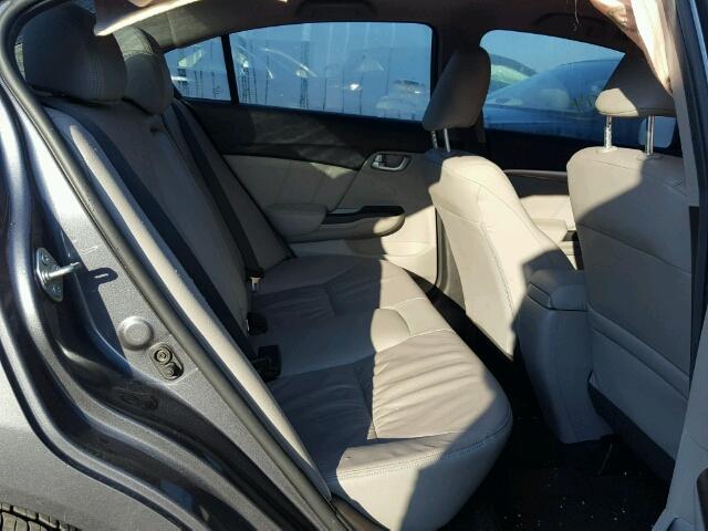 2HGFB2F90FH557213 - 2015 HONDA CIVIC EXL 灰色 照片 6