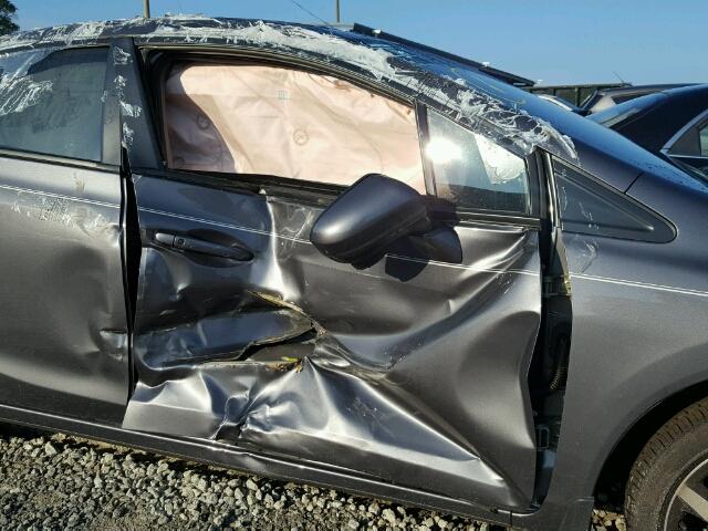 2HGFB2F90FH557213 - 2015 HONDA CIVIC EXL GRAY photo 9