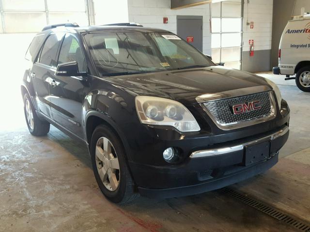 1GKEV337X8J296978 - 2008 GMC ACADIA SLT შავი ფოტო 1