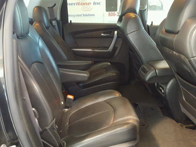 1GKEV337X8J296978 - 2008 GMC ACADIA SLT შავი ფოტო 6