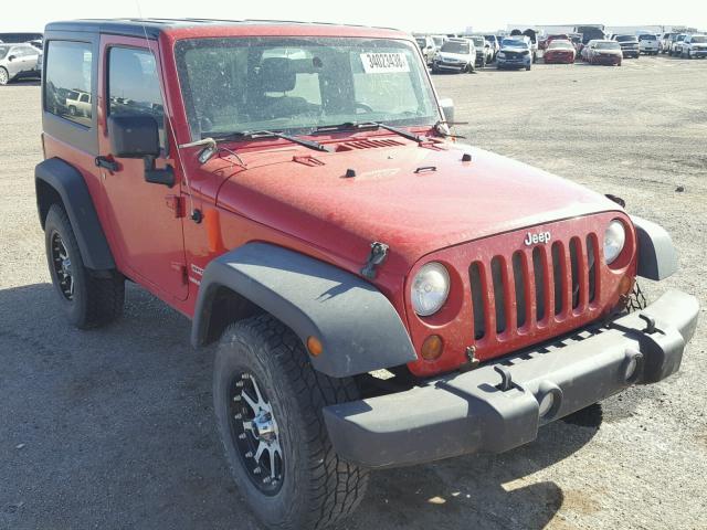 1J4AA2D1XBL601850 - 2011 JEEP WRANGLER S RED photo 1