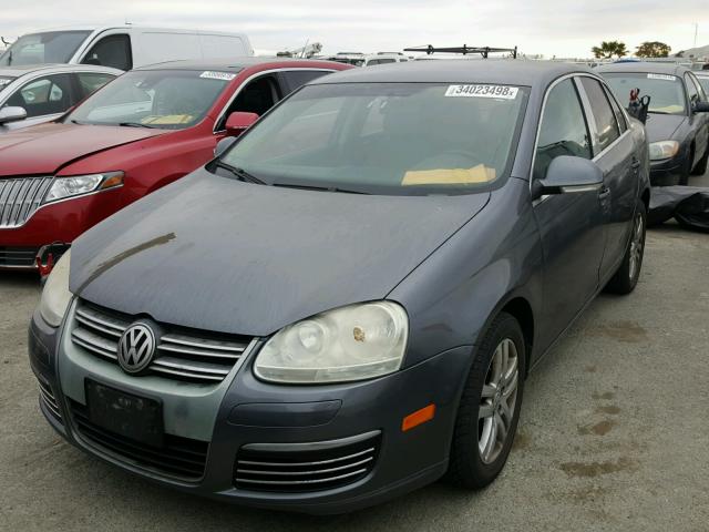 3VWRT81K26M696151 - 2006 VOLKSWAGEN JETTA TDI GRAY photo 2