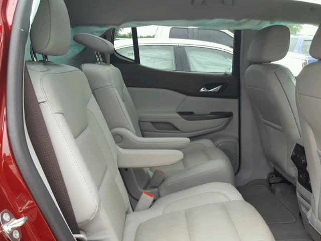 1GKKNMLS8HZ187482 - 2017 GMC ACADIA SLT ბურგუნდია ფოტო 6