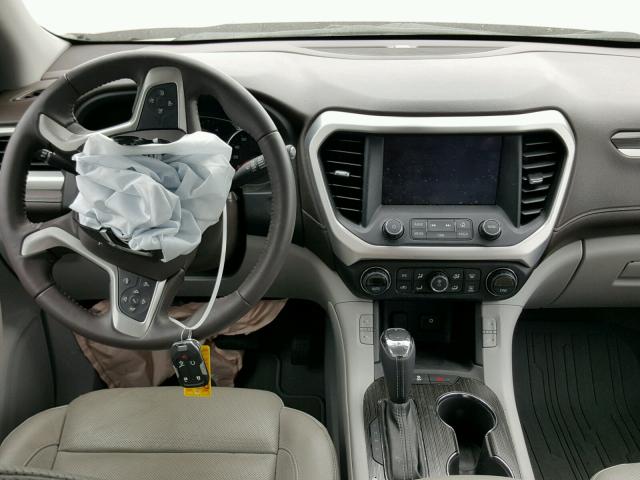 1GKKNMLS8HZ187482 - 2017 GMC ACADIA SLT ბურგუნდია ფოტო 9