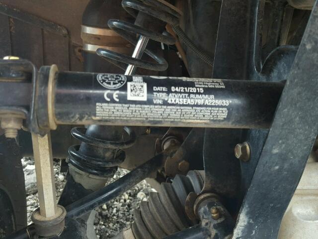 4XASEA579FA225033 - 2015 POLARIS SPORTSMAN GREEN photo 10