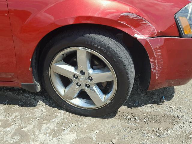 1B3LC76V59N523788 - 2009 DODGE AVENGER R/ RED photo 9