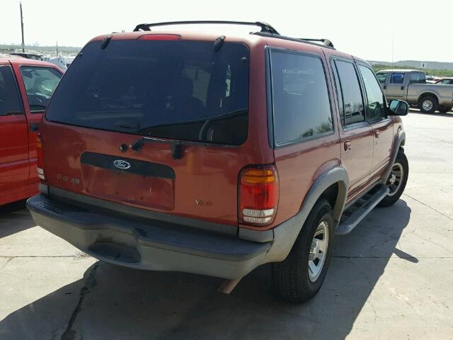 1FMZU72E9YZA68507 - 2000 FORD EXPLORER X MAROON photo 4