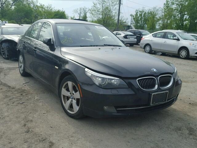 WBANV13598BZ48415 - 2008 BMW 528 XI BLACK photo 1