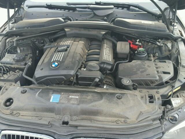 WBANV13598BZ48415 - 2008 BMW 528 XI BLACK photo 7