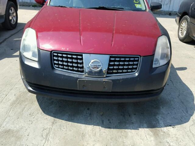 1N4BA41E95C852544 - 2005 NISSAN MAXIMA SE RED photo 9