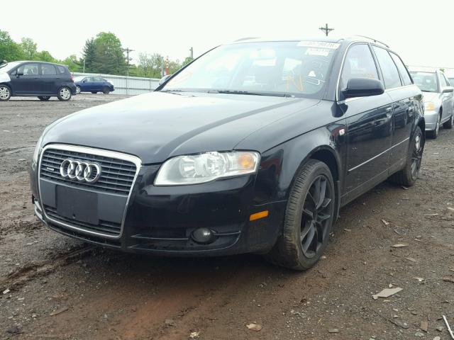 WAUKF68E35A520881 - 2005 AUDI A4 2.0T AV BLACK photo 2