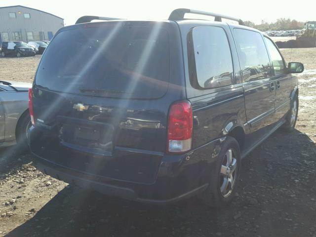 1GNDV33187D120518 - 2007 CHEVROLET UPLANDER L BLUE photo 4