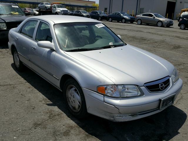 1YVGF22D825285121 - 2002 MAZDA 626 ES SILVER photo 1